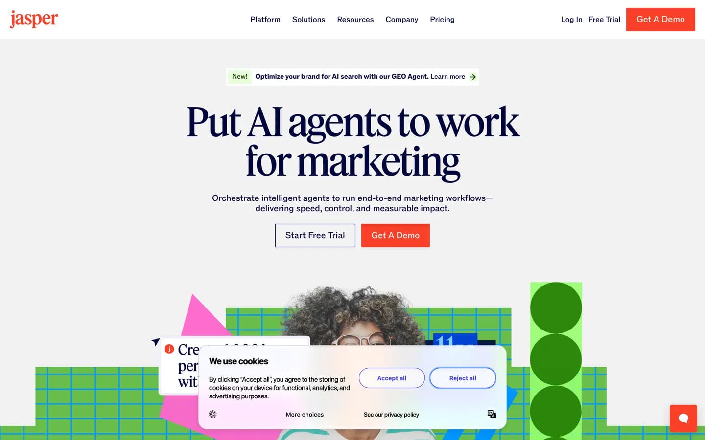 Jasper homepage